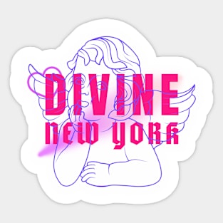 Divine Newyork Sticker